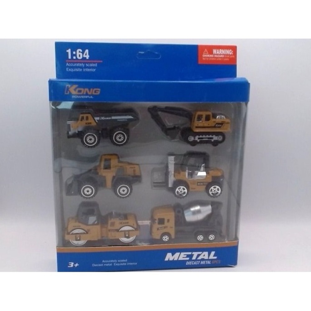 Kong - Metal Diecast , 1:64. 6 Pcs. BRAND NEW IN BOX